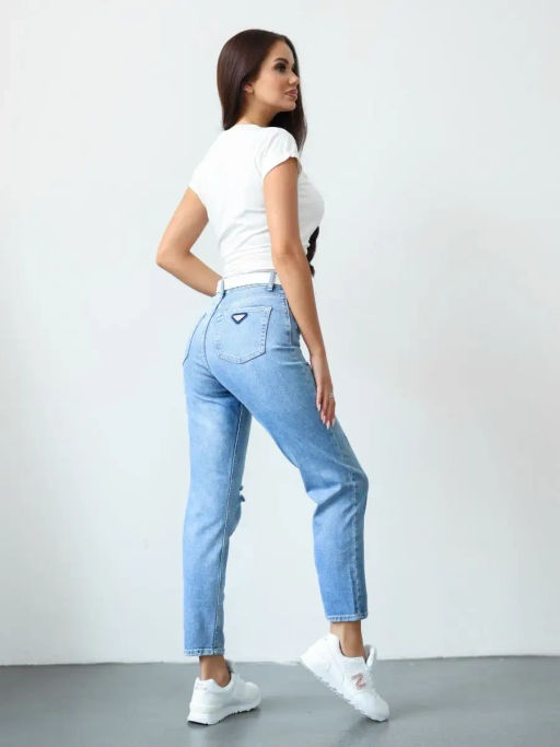 Женские джинсы МОМ CRACPOT 1244-1