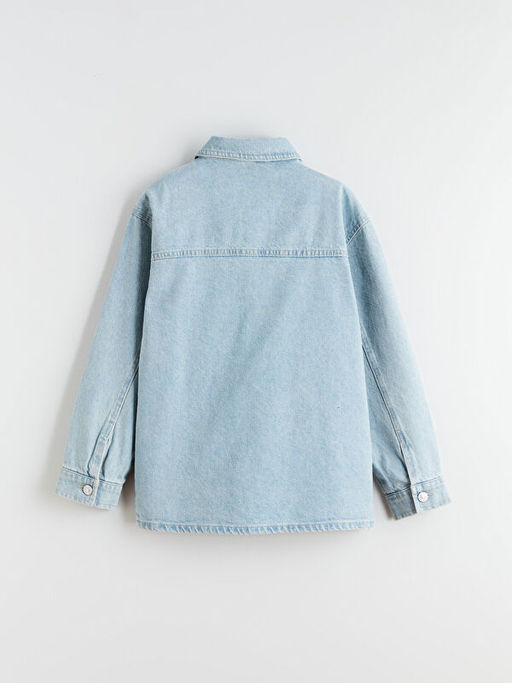 Uzun Kollu Erkek ?ocuk Jean G?mlek