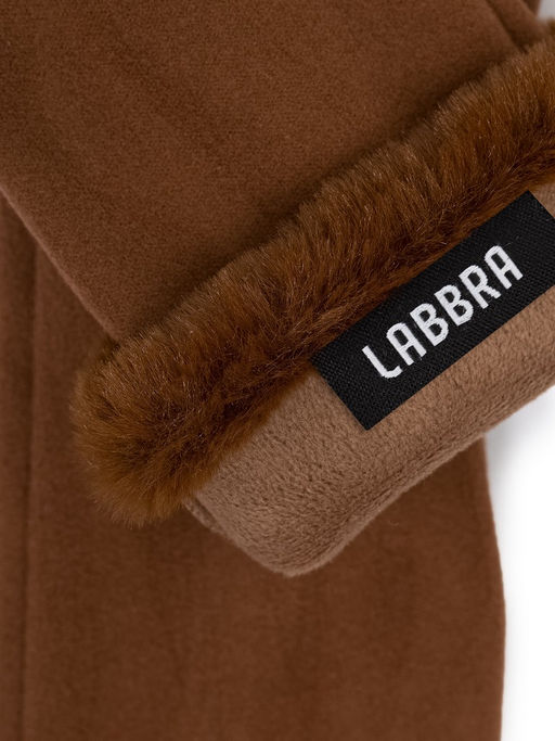 Перчатки жен флис LB-CP-141 honey