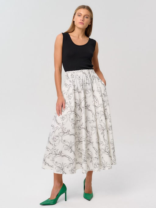 Юбка женская 12421-38003 white