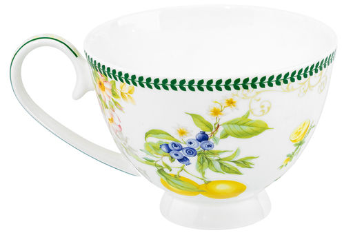 Чайн. пара 2 пр. 300 мл 12,5*9,5*7 см Лимоны на ножке, NEW BONE CHINA - Elan gallery фото 8