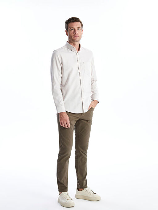 Regular Fit Uzun Kollu Arm?rl? Erkek G?mlek