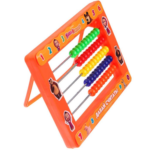 Игрушка детская «Счёты. Маша и Медведь»