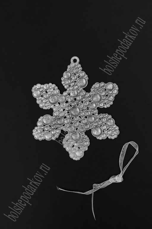 Новогодние украшения Снежинка 9,5 см (SF-1692) №2