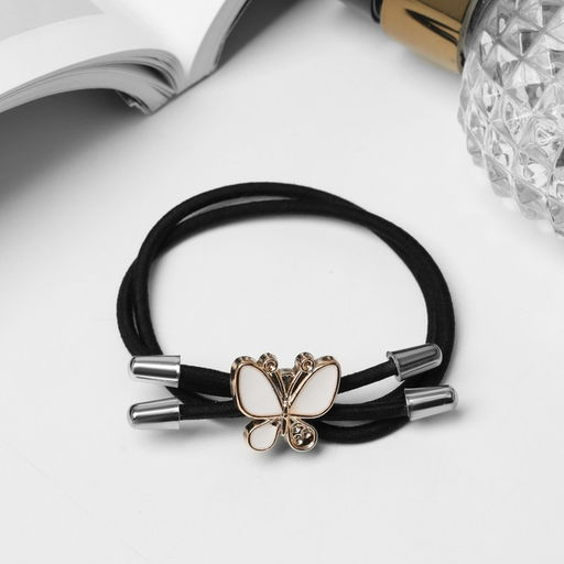 Цена за 6 шт. Резинка для волос «Берит», бабочка, 5 см