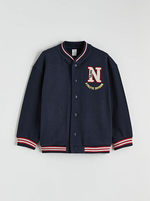 New York Bask?l? Erkek ?ocuk Kolej Ceket