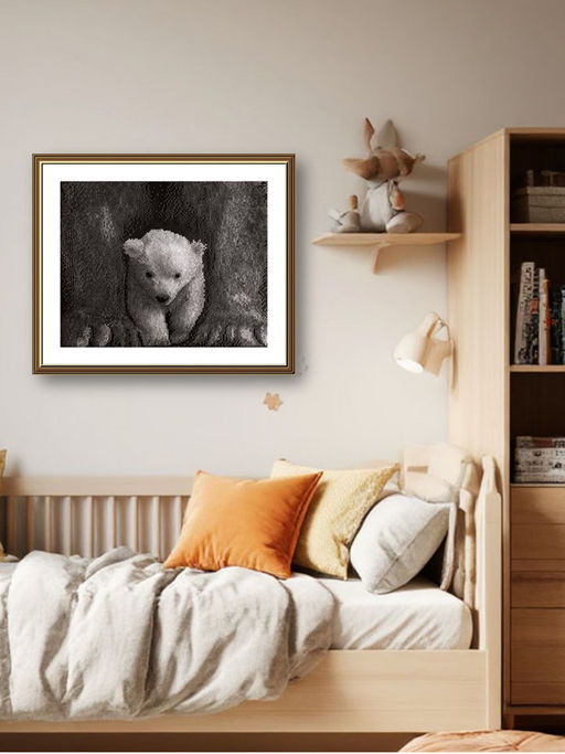 Набор для вышивания Нова Слобода СВ 4504 Сам ты белая ворона 26.6 х 20.8 см