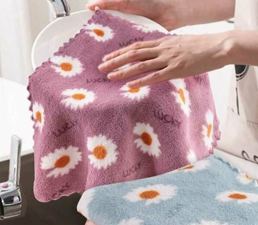 Цена за 2 шт. Набор салфеток из микрофибры 3шт 30*30см OLS-36/862-36