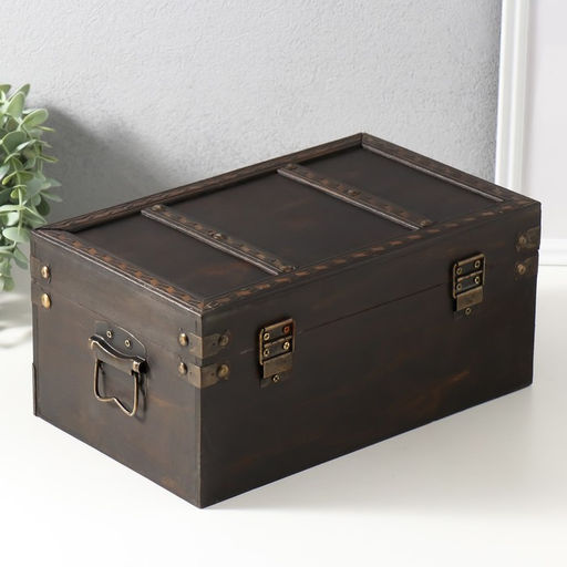 Шкатулка для украшений «Сундук. Нестор», дерево, 30×18×14 см