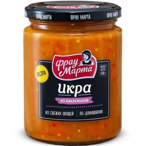 Икра из Баклажанов экстра ФрауМарта 430г
