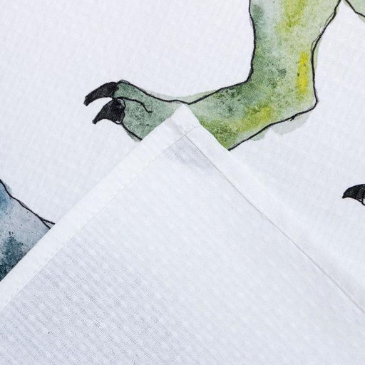 Полотенце Этель Dinosaur, 70х140 см, 100% хлопок 160гр/м2  фото 3