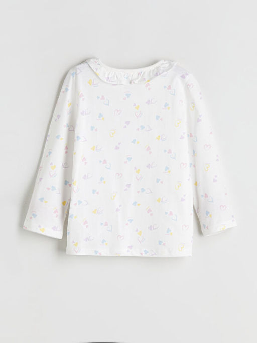 Kalp Desenli K?z ?ocuk Pijama Tak?m?