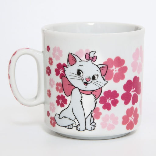 Набор посуды из керамики, 3 предмета: тарелка 16,5 см, миска 14 см, кружка 200 мл, Кошечка Мари, Коты Аристократы - Disney фото 5