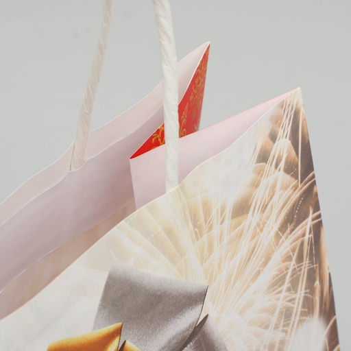 Пакет крафтовый С Новым годом, 22 25 12 см - Доступные радости фото 3