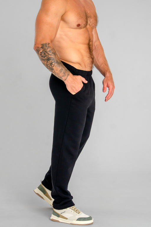 Арт. 62901 Брюки мужские с начесом 48-56 (5 шт) Цвет:черный - Идеал фото 12