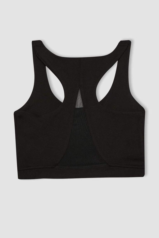 Спортивный бюстгальтер DeFactoFit с круглым вырезом  фото 8