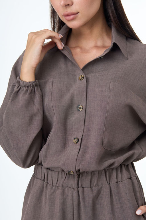 Комбинезон ANELLI 886 тона беж  фото 2