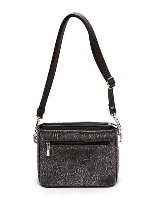 Сумка женская кросс-боди эко-кожа 42-106-11 цвет серебряный - Vera victoria vito фото 3