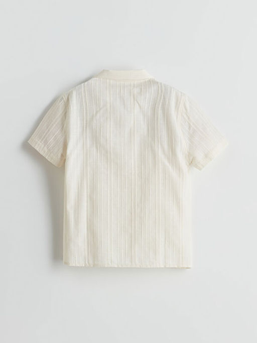 Resort Yaka Pamuklu Erkek ?ocuk G?mlek