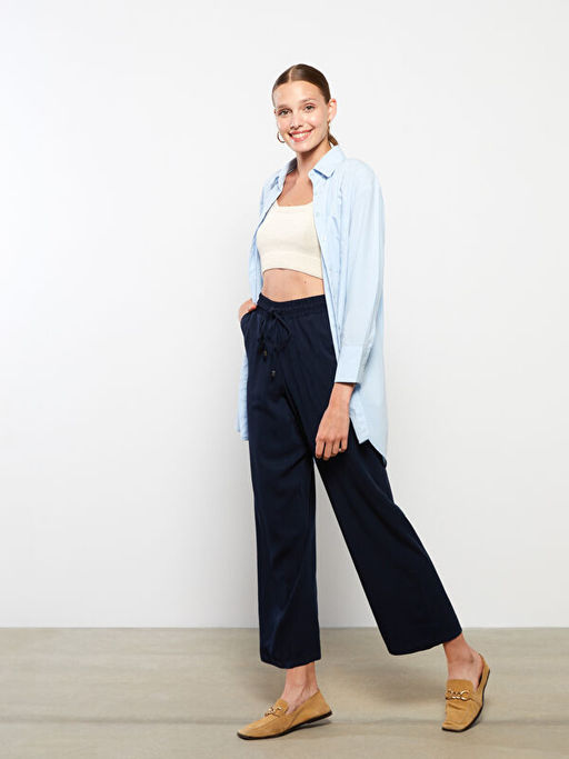 Beli Lastikli Kad?n Pantolon