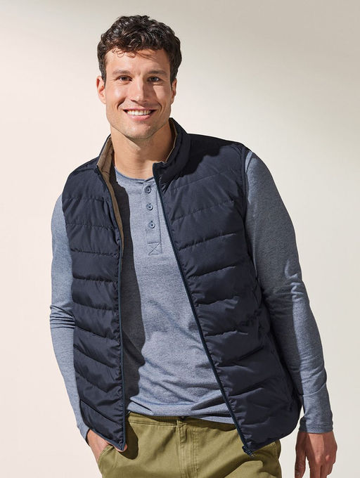 Мужской двухсторонний стеганый жилет LIVERGY  фото 10