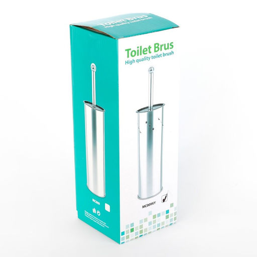 Ёршик для унитаза с подставкой Звёзды, 91040 см, хром - Simaland фото 3