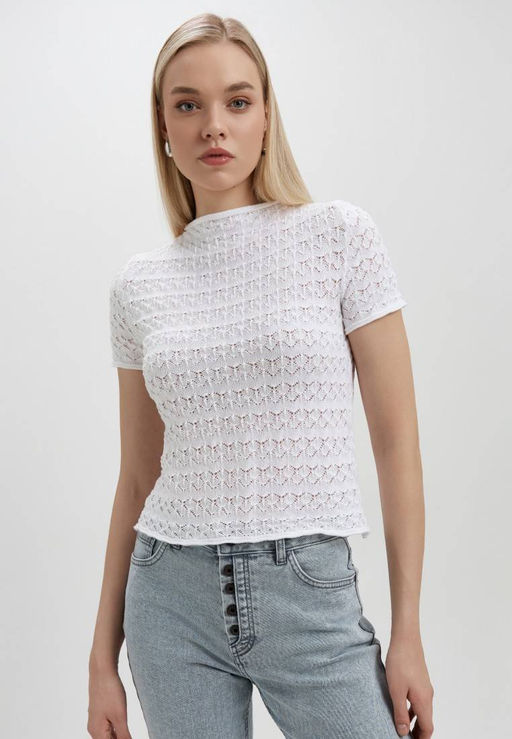 CONTE LDK 2360 Джемпер женский white - Conte elegant фото 2