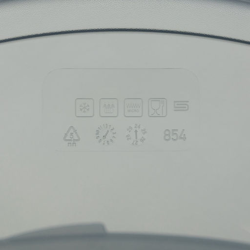 Цена за 2 шт. Контейнер для бутербродов Бытпласт, 17×13×4.2 см, пластик, чёрный