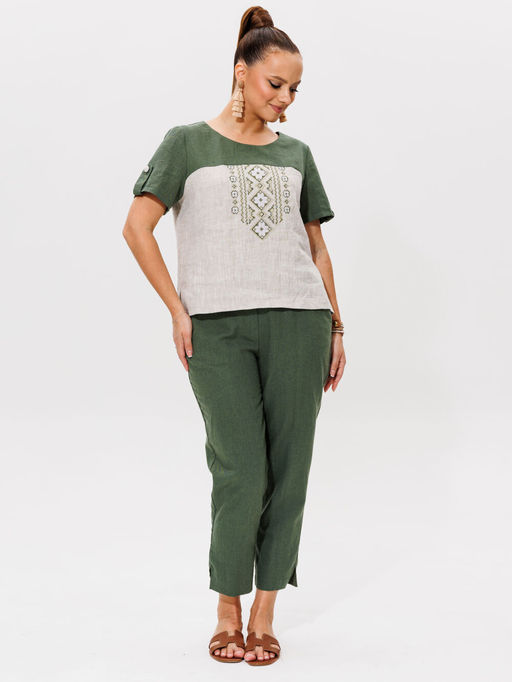 Костюм Galean Style 977.1 зелёный