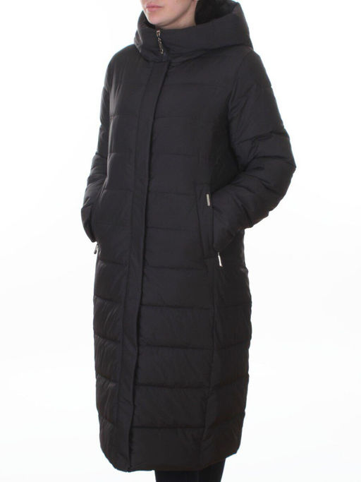 2037 DK. GRAY Пальто зимнее женское (200 гр. холлофайбер) - Fashion фото 6