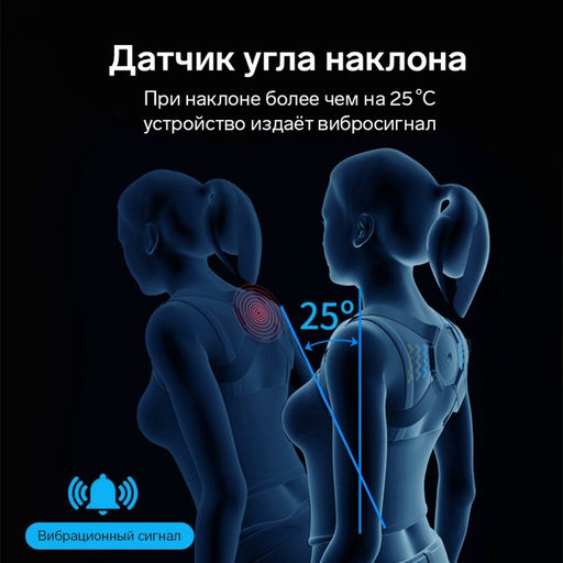 Массажёр для спины LuazON LEM-40, электрический, миостимулятор, от USB