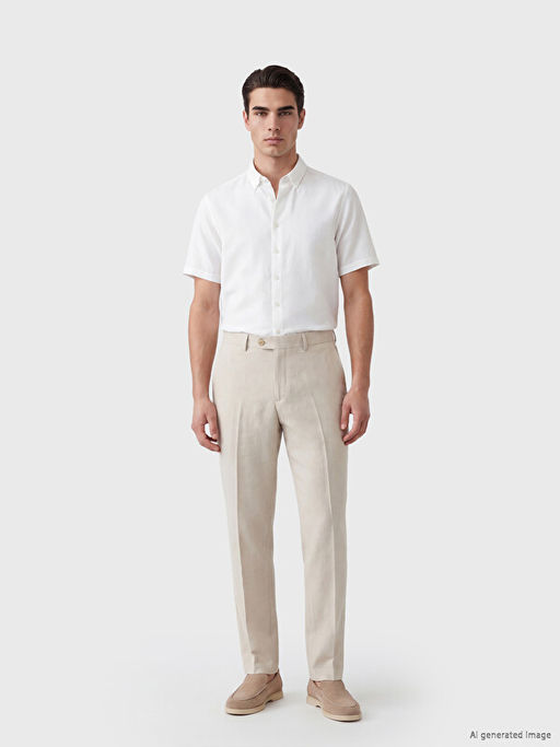 Брюки мужские Slim Fit тканевые