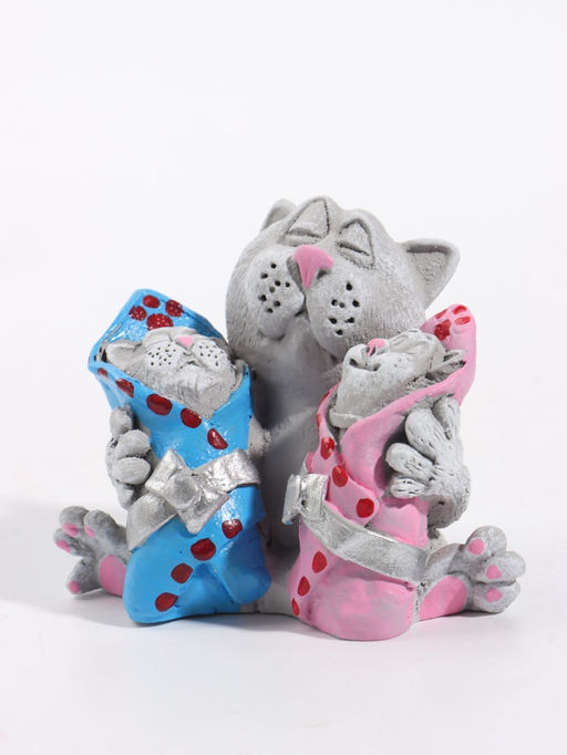 Фигура "Кот Батя" 6х8,6х7,5 см