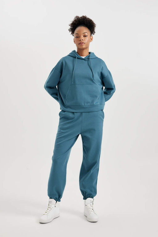 DeFactoFit Спортивные штаны свободного кроя Jogger из ткани для дайвинга и скубы фото 3