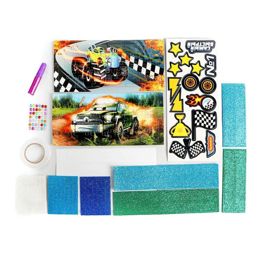 Набор для творчества Пазл-аппликация тачки - Школа талантов фото 3