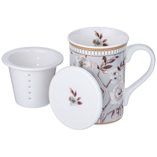 КРУЖКА ЗАВАРОЧНАЯ LEFARD COMPLIMENT С СИТОМ И КРЫШКОЙ 300 МЛ (КОР=24ШТ.)  фото 4