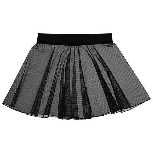 Юбка гимнастическая Grace Dance, на поясе, р. 32, цвет чёрный  фото 8