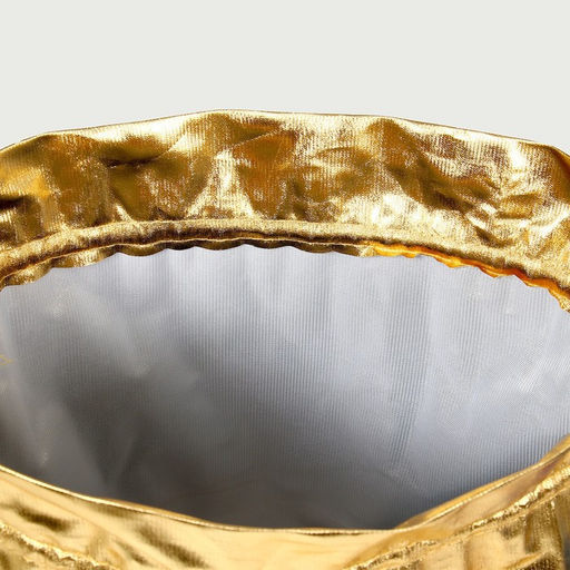 Мешок новогодний Деда Мороза, цвет золото, 60 х 40см - Страна карнавалия фото 7