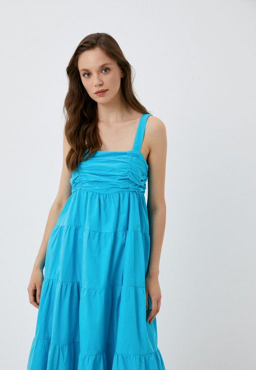 Ярко-оранжевое платье - Incity фото 16