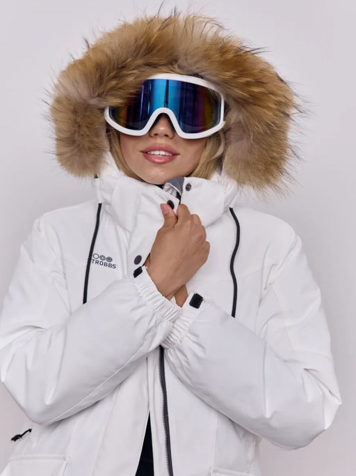 T3442-6 Куртка зимняя парка с капюшоном удлиненная - Strobbs фото 13