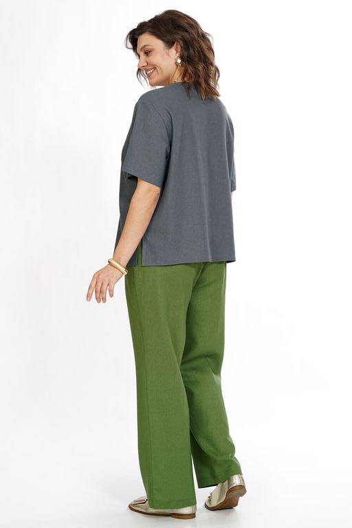 Костюм ALANI 2522 серый+зеленый