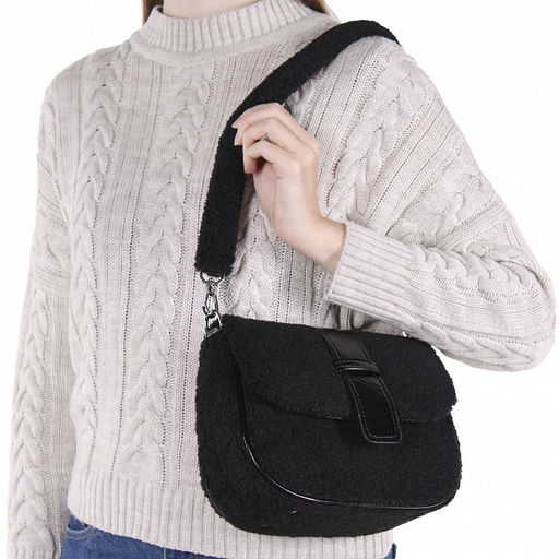 Сумка 5036-1-40P black Polina&Eiterou