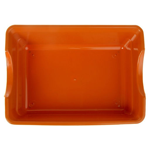 Туалет глубокий без сетки 36×26×9 см, коричневый