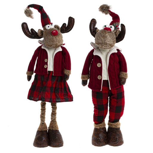 Игрушка набивная "Олень", L23 W17 H99/40 см