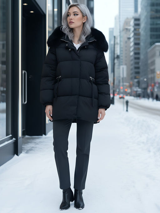 Куртка зимняя с мехом Бренд: Visdeer  фото 25