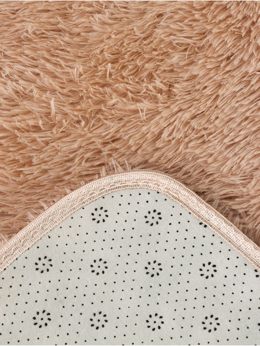 Ковер с ворсом «Этель», 60×90 см, бежевый