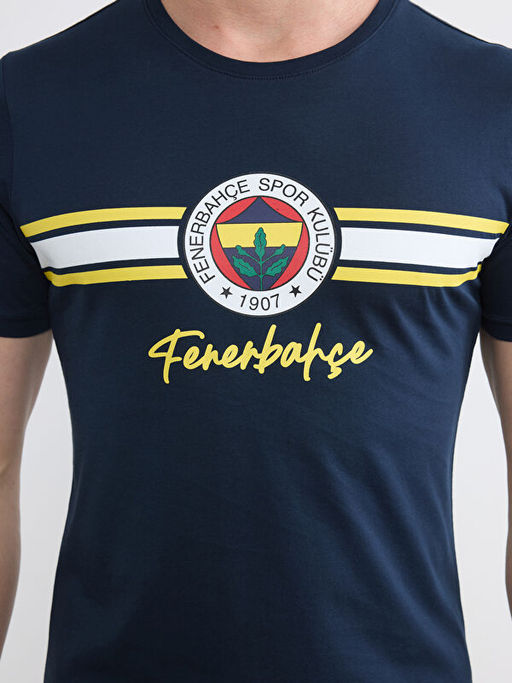 Пижама мужская трикотажная с принтом Fenerbahçe
