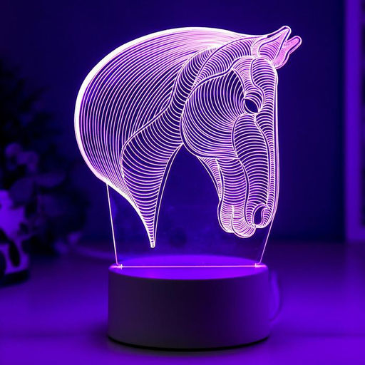 Светильник «Лошадь» LED RGB от сети