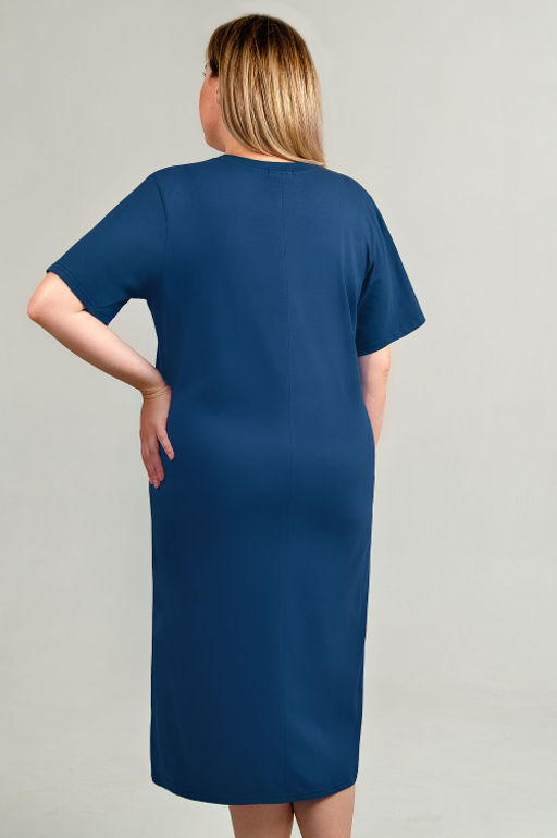 Арт. 4150 Туника женская 52-60 (5 шт) Цвет:изумруд - Калинка фото 3