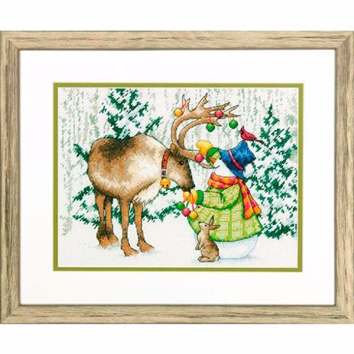 Набор для вышивания DIMENSIONS 70-08947 Северный олень 23 x 30 см